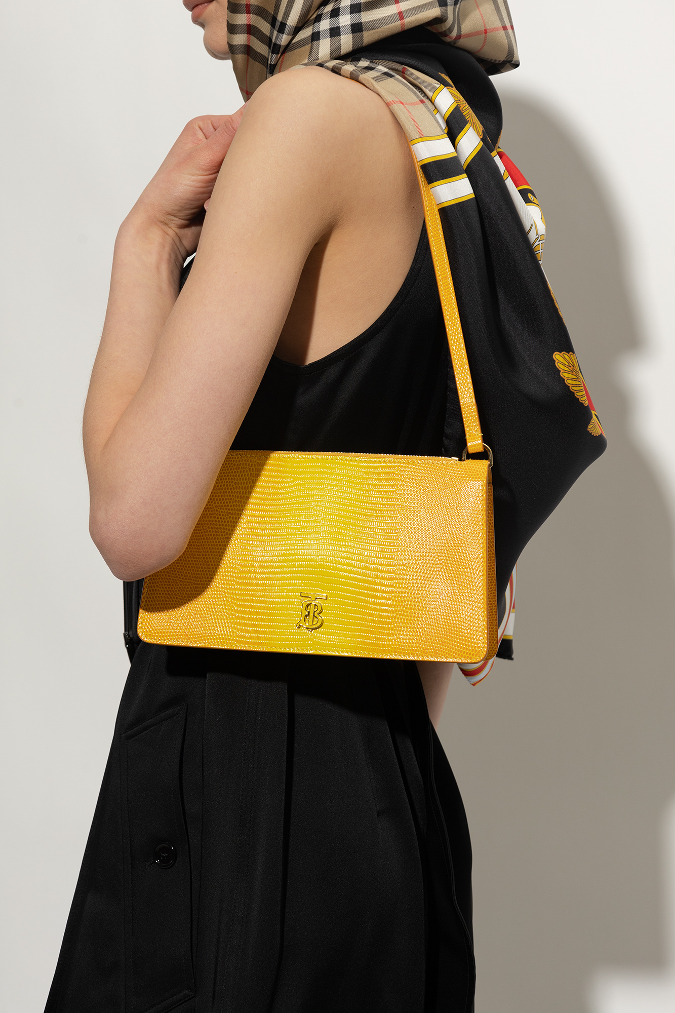 Burberry yellow handbag online